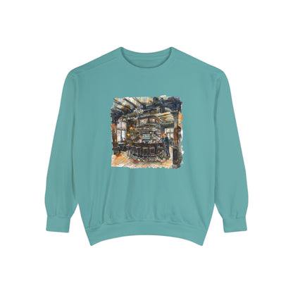 Unisex Garment-Dyed Sweatshirt Classy - London's Pub