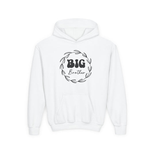 Big Brother Youth Hooded Sweatshirt - Perfect Gift for New Siblings