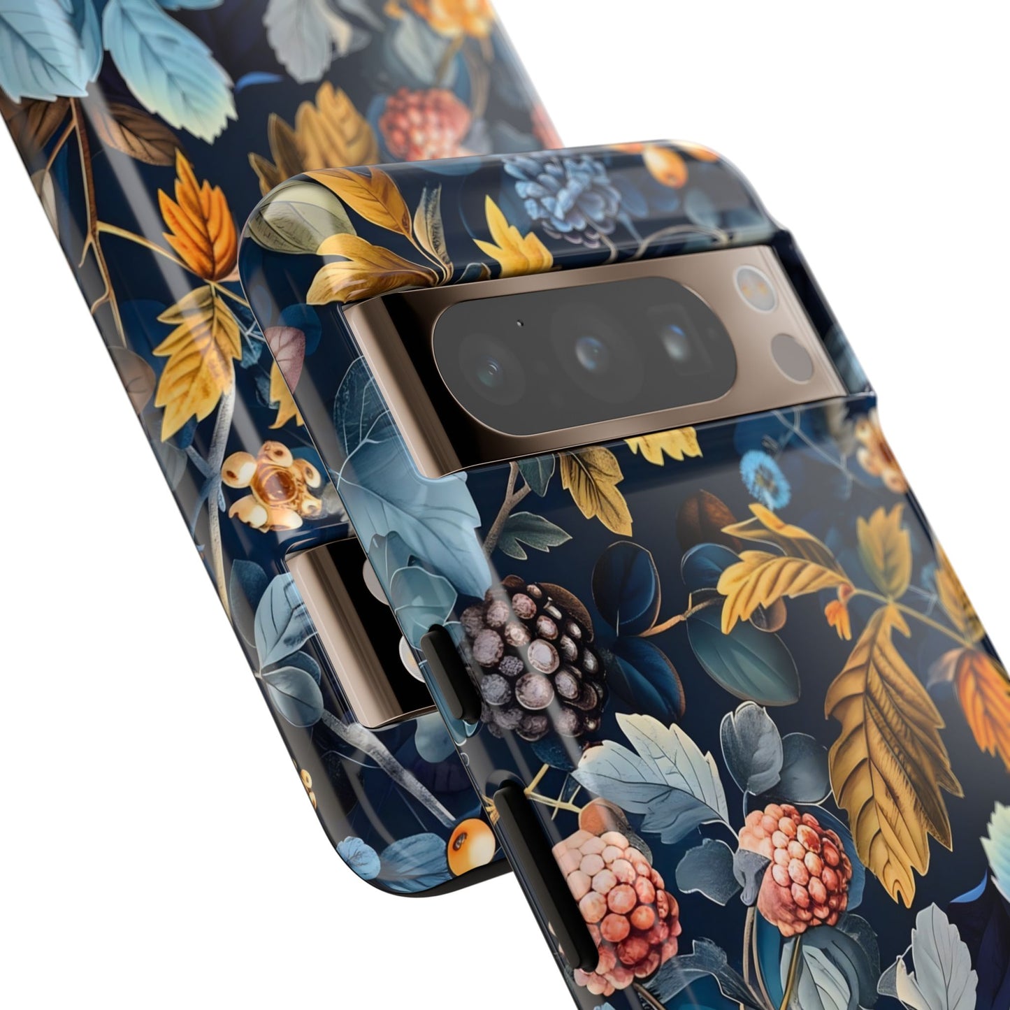 Floral iPhone Case, Tough Phone Cover, Nature-inspired Accessory, Gift for Her, Trendy Protection Case