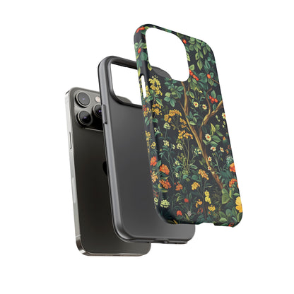 Floral Phone Case - Tough Cases, Colorful Nature Design, Gift for Flower Lovers, Phone Accessory, Unique Cell Phone Cover