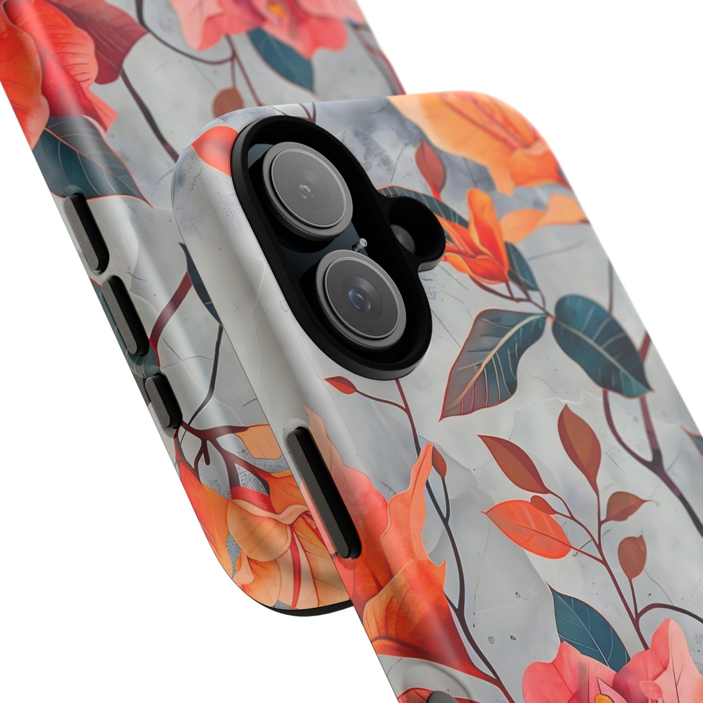 Floral Phone Case - Tough Cases, Protective Cover, Smartphone Accessories, Gift for Her, Stylish Tech Gear, Floral Designs