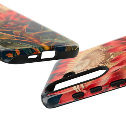 Tough Cases: Vibrant Floral Phone Case, Tough Phone Covers, Floral Art Cases, Nature Design Accessories, Gift for Nature Lovers