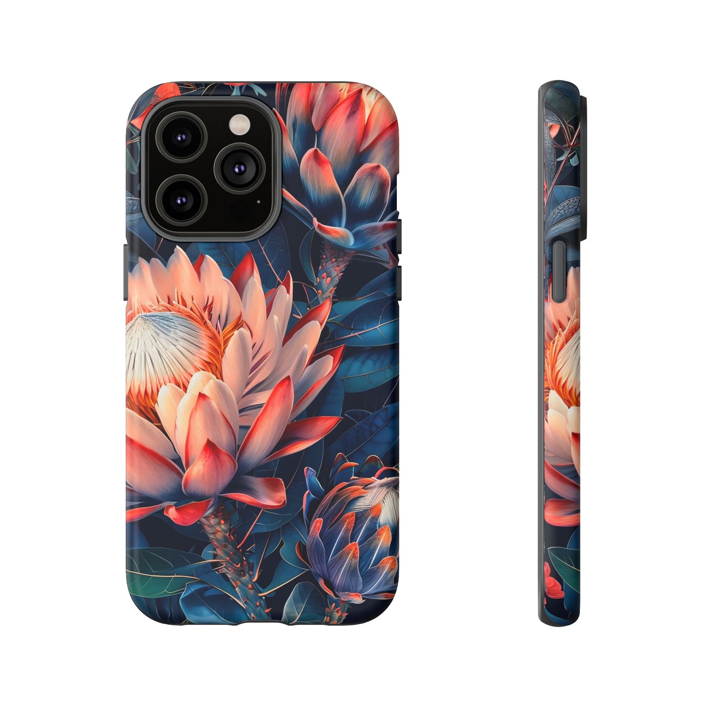 Floral Phone Case | Tough Cases, Floral Design, Phone Accessory, Gift for Her, Customizable Case, Nature Lover Gift