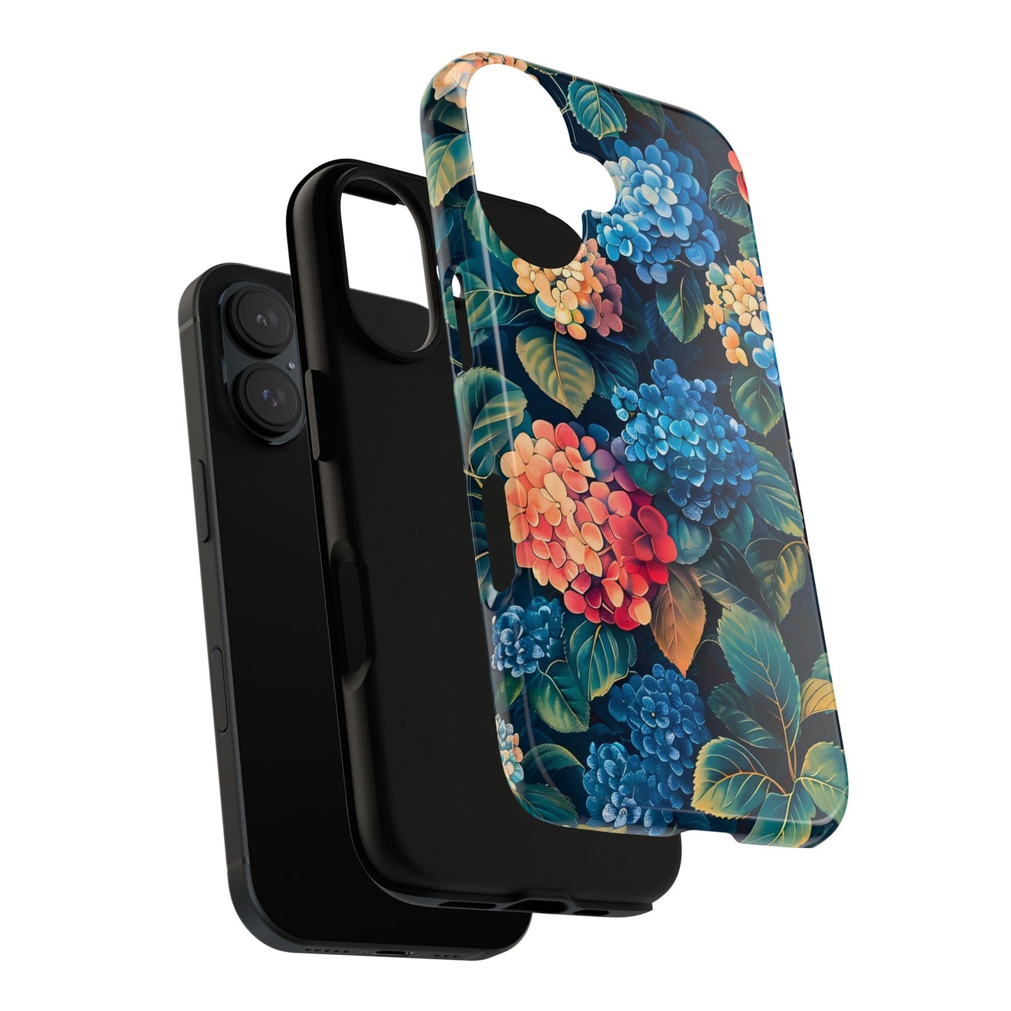 Floral Phone Case, Stylish Tough Case for Gardener Gift, Flower Lover Accessory, Pretty Floral Design, Protective Case