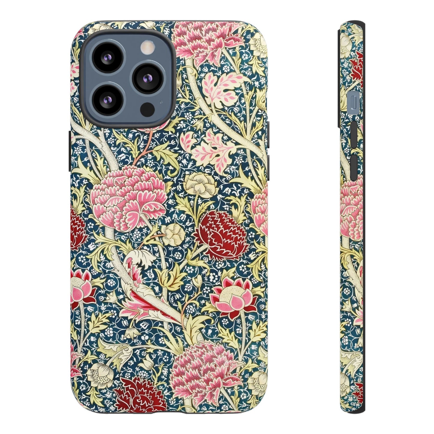 Floral Phone Case, Tough Cases, Durable Phone Cover, Stylish Phone Protector, Gift Idea for Nature Lovers, Floral Pattern Tech Accessories