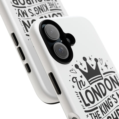 London's Neighbour Phone Case | Royalty Design for Travelers, Gifts for Friends, British Souvenir, Phone Accessory, Stylish Protection