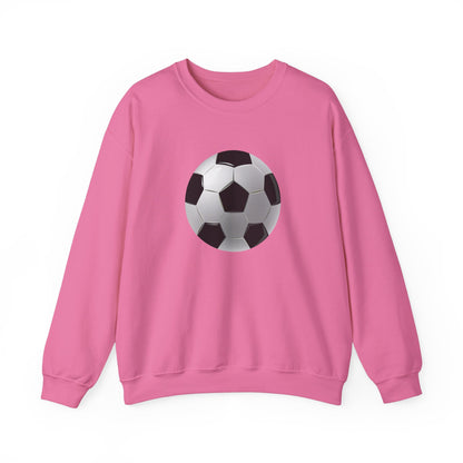 Unisex Heavy Blend™ Crewneck Sweatshirt Lightweight - Dynamic Football Design