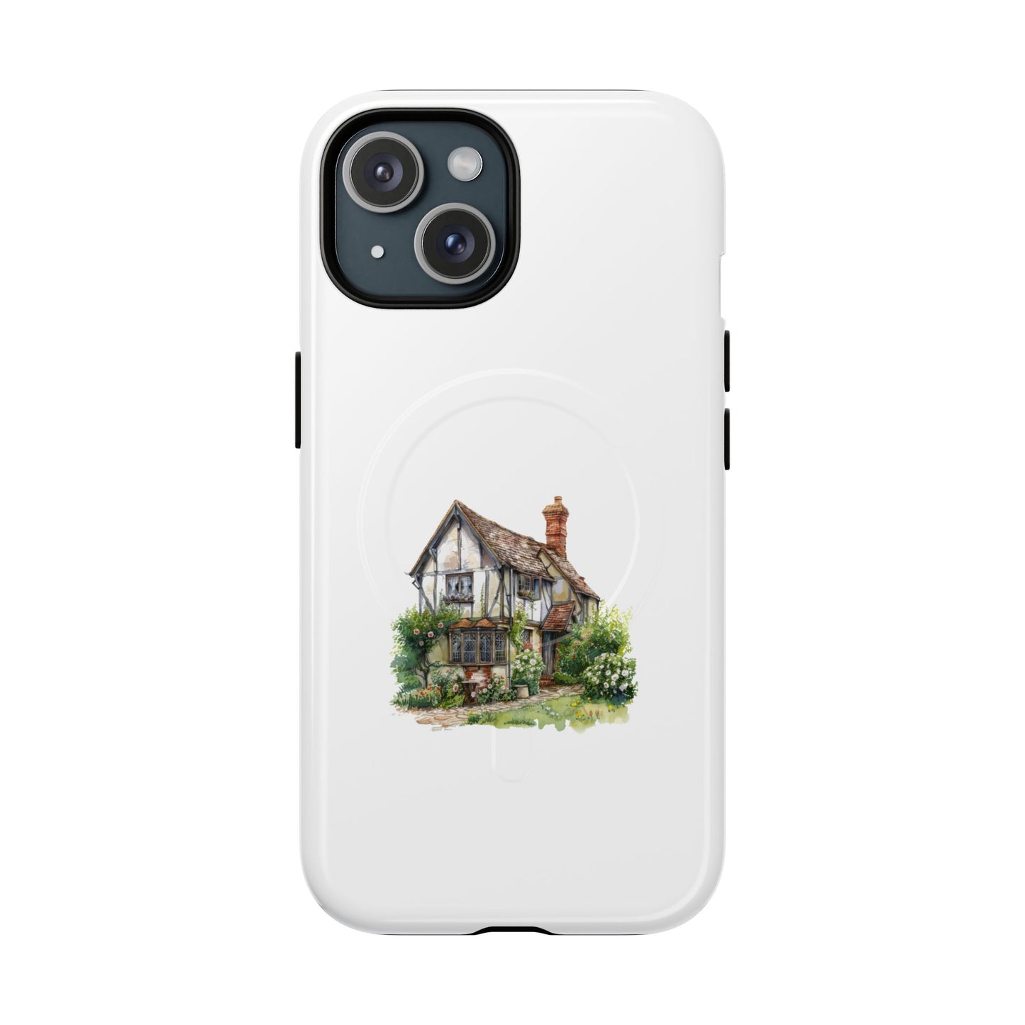 Charming Cottage Magnetic Phone Case | Tough & Durable iPhone Cover, Gift for Home Lovers, Personalized Phone Accessory