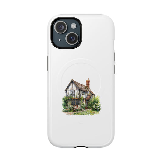 Charming Cottage Magnetic Phone Case | Tough & Durable iPhone Cover, Gift for Home Lovers, Personalized Phone Accessory