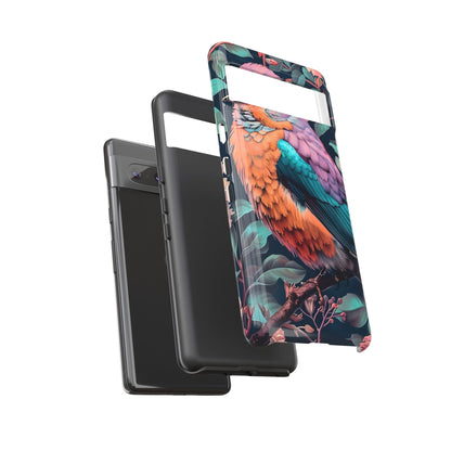 Tough Cases | Colorful Bird Phone Case, Vibrant Animal Design, Unique Gift for Nature Lovers, Perfect for Holidays & Birthdays