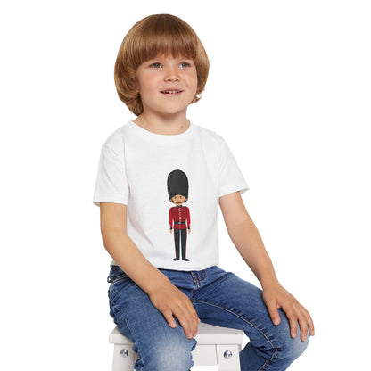 Fun Toddler T-Shirt - Cartoon Guard Design
