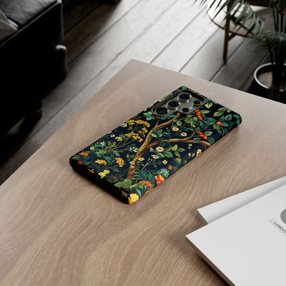 Floral iPhone Case, Nature Inspired Tough Case, Botanical Phone Cover, Eco-Friendly Gift, Unique Floral Design