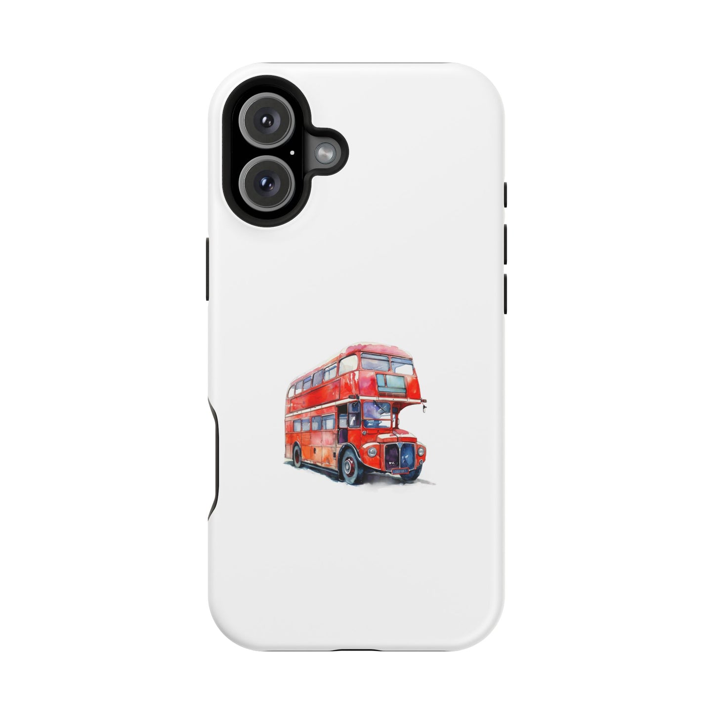 Stylish Magnetic Phone Cases | London Bus Design, Unique Gift for Travelers, Durable Protection, Trendy Accessories, Phone Covers