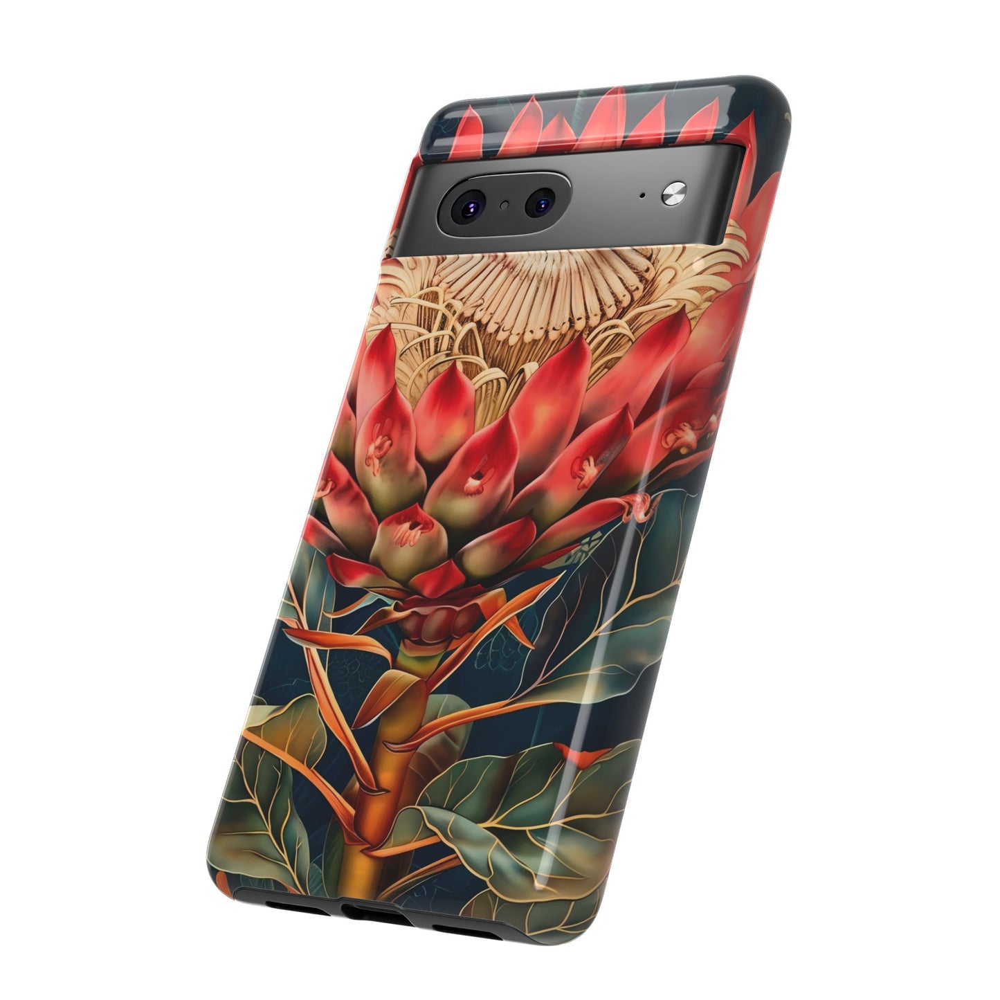 Tough Cases: Vibrant Floral Phone Case, Tough Phone Covers, Floral Art Cases, Nature Design Accessories, Gift for Nature Lovers