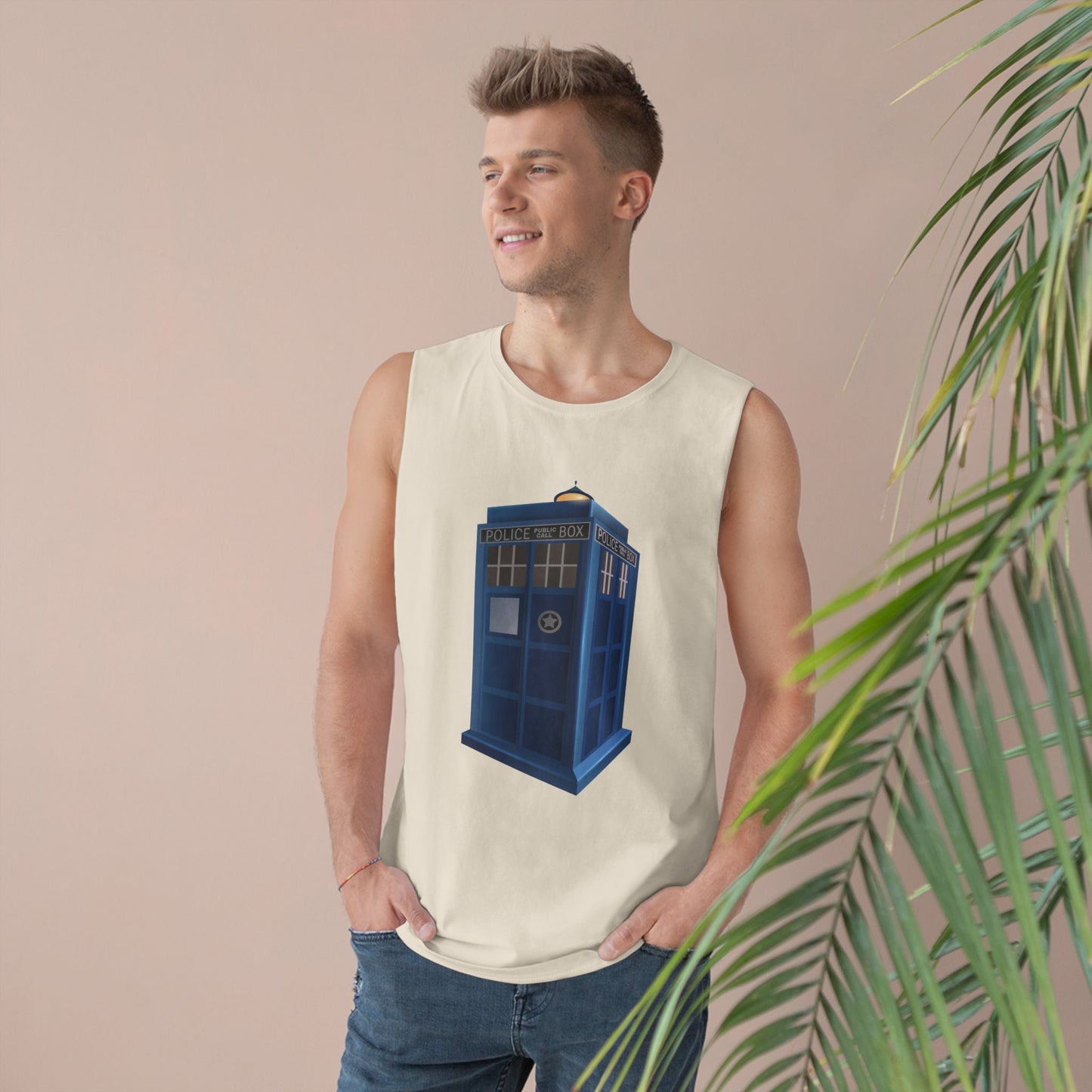 Unisex Barnard Tank - British Police Public Call Box - Iconic TARDIS