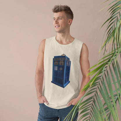 Unisex Barnard Tank - British Police Public Call Box - Iconic TARDIS