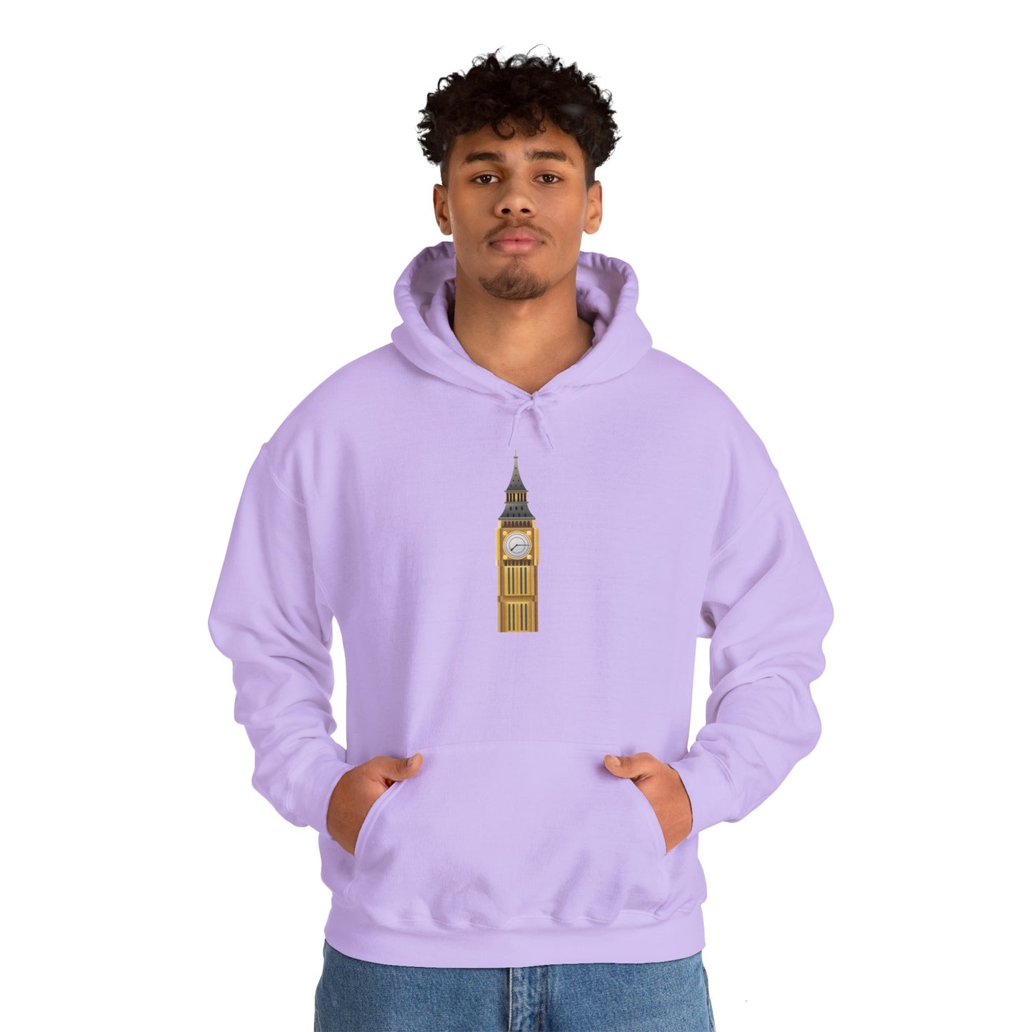 Unisex Heavy Blend™ Hooded Sweatshirt - Iconic Big Ben Clock Tower