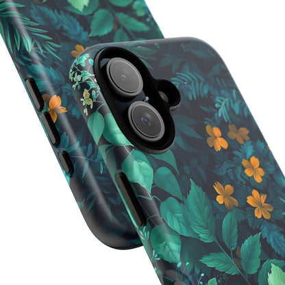 Tough Floral Phone Case, Floral Phone Cover, Nature-Inspired Phone Protector, Greenery Mobile Case, Eco-Friendly Gift Ideas
