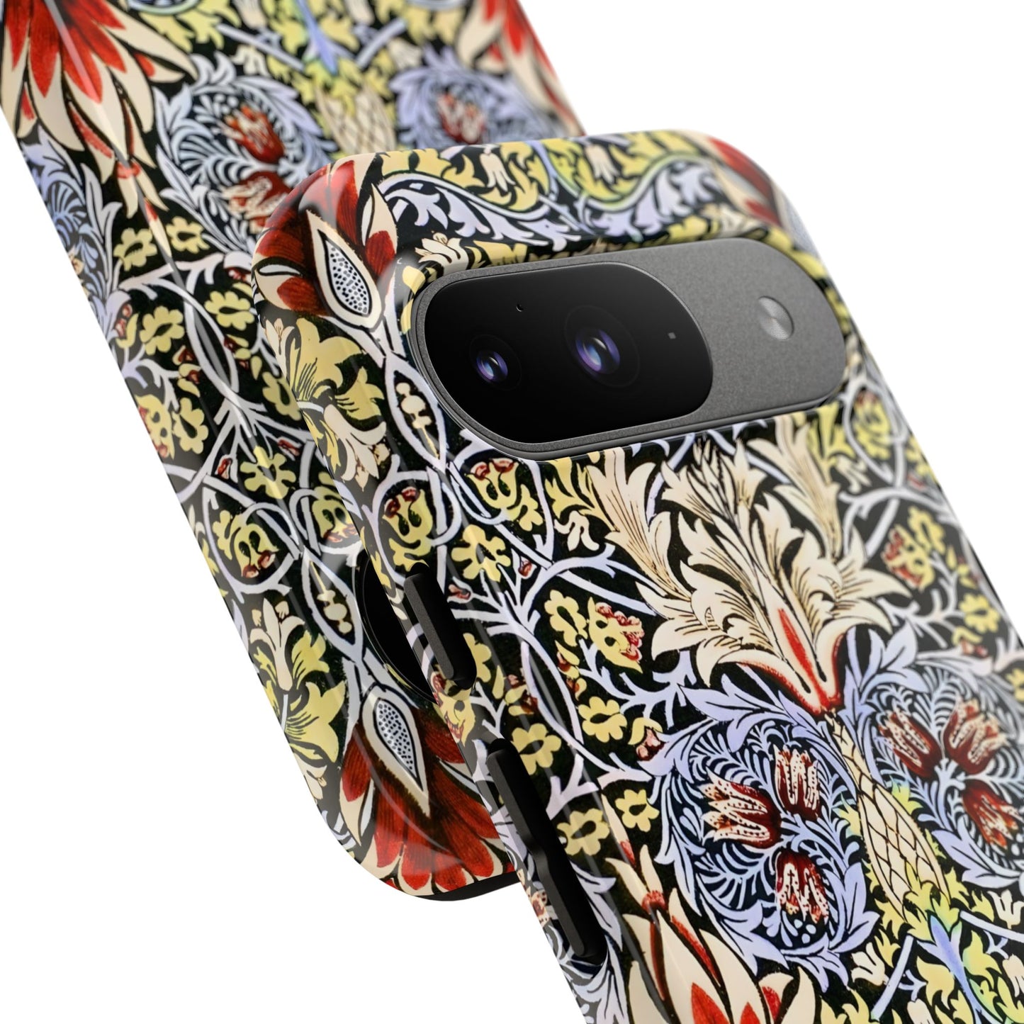 Stylish Phone Case - Floral Design, Tough Cases, Gift for Her, Phone Accessories, Trendy Tech, Unique Cell Phone Cover