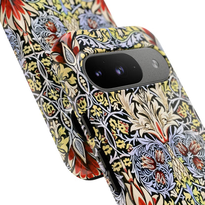 Stylish Phone Case - Floral Design, Tough Cases, Gift for Her, Phone Accessories, Trendy Tech, Unique Cell Phone Cover