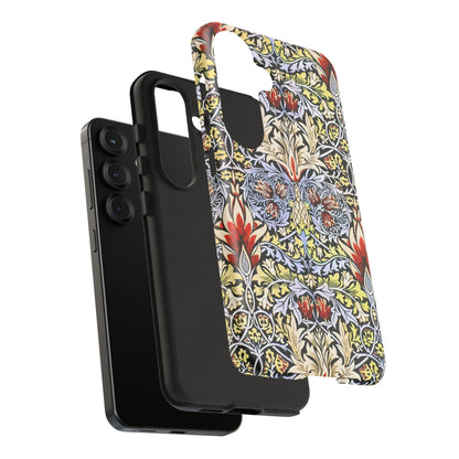 Stylish Phone Case - Floral Design, Tough Cases, Gift for Her, Phone Accessories, Trendy Tech, Unique Cell Phone Cover