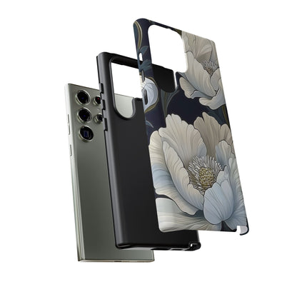 Floral Phone Case, Tough Cases for Women, Stylish Phone Cover, Floral Design Phone Protector, Nature Inspired Tech Accessories