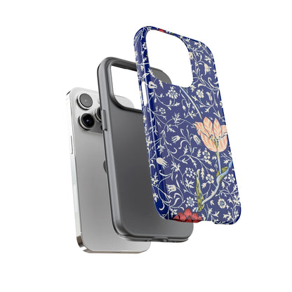 Floral Phone Case, Unique Tough Phone Cover, Gift for Her, Spring Decor, Durable Protective Case, Elegant Floral Design