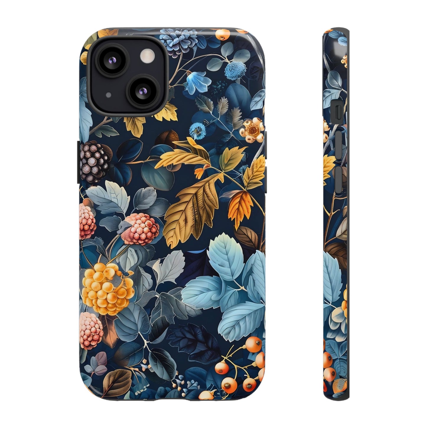 Floral iPhone Case, Tough Phone Cover, Nature-inspired Accessory, Gift for Her, Trendy Protection Case