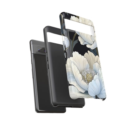 Floral Phone Case, Tough Cases for Women, Stylish Phone Cover, Floral Design Phone Protector, Nature Inspired Tech Accessories