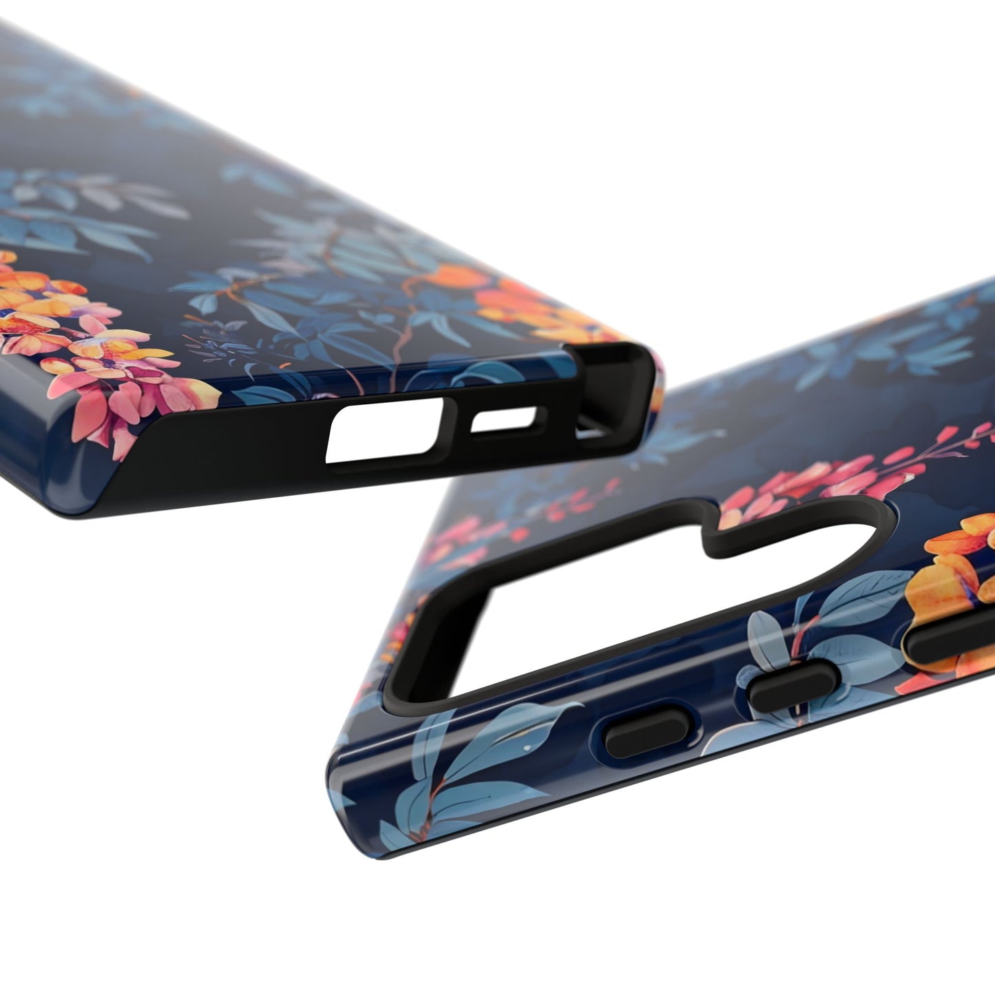 Floral iPhone Case, Tough Phone Cover, Gift for Her, Nature Lover Accessory, Spring Decor, Unique Floral Design