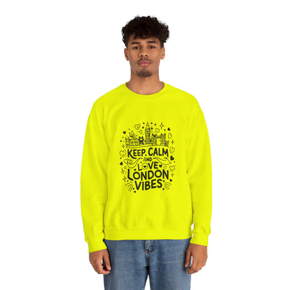 Unisex Heavy Blend™ Crewneck Sweatshirt Trendy - Love London Vibes