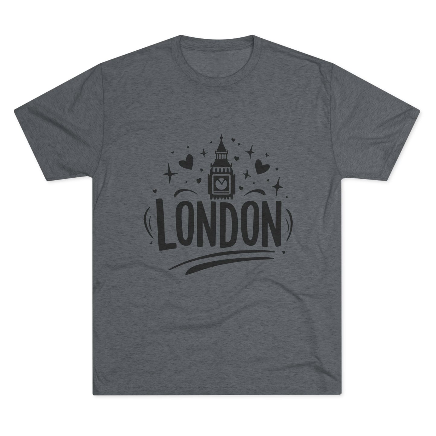 London Cozy Unisex Tri-Blend Crew Tee