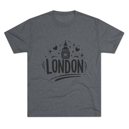 London Cozy Unisex Tri-Blend Crew Tee