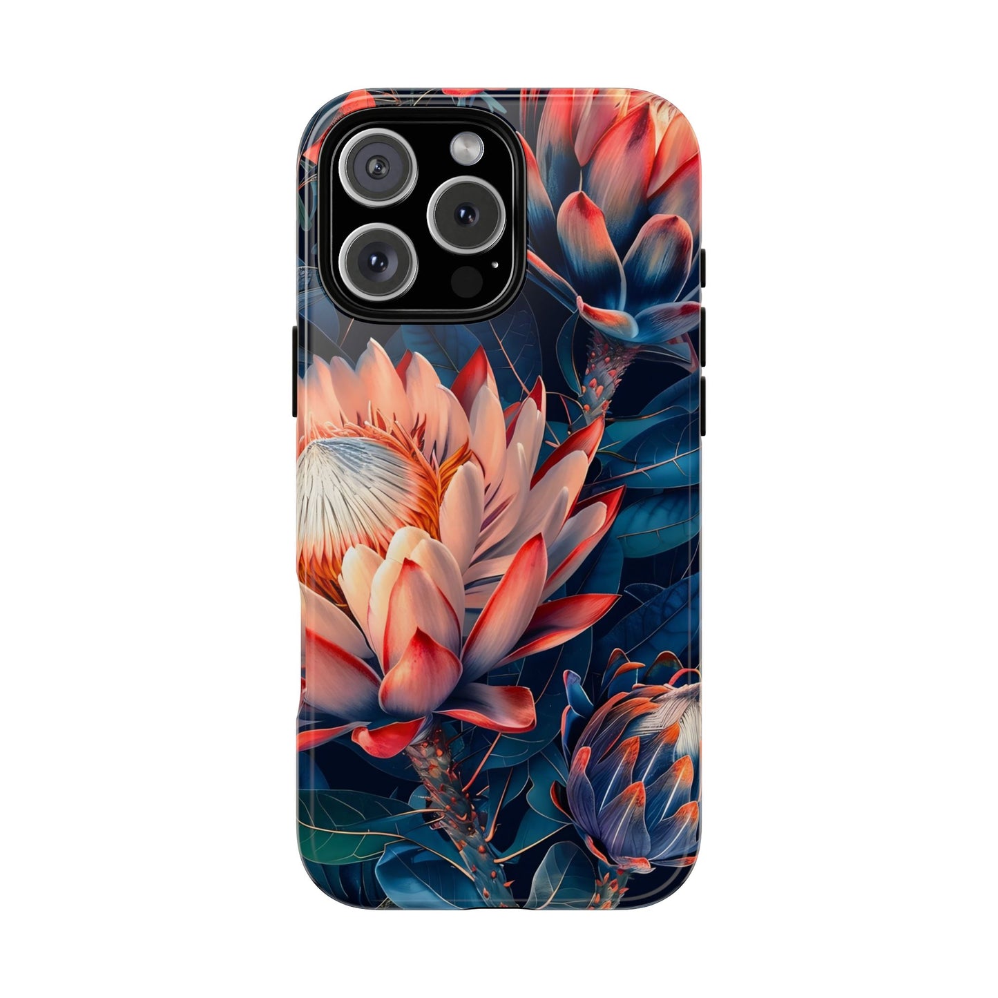 Floral Phone Case | Tough Cases, Floral Design, Phone Accessory, Gift for Her, Customizable Case, Nature Lover Gift
