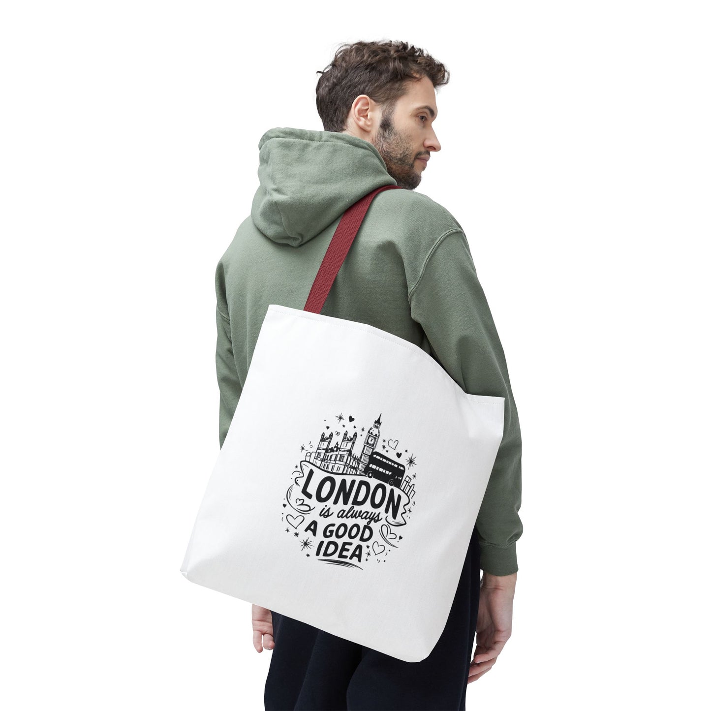 London Tote Bag - Perfect Gift for Travelers, City Lovers, Shopping, Everyday Use, Adventurous Spirit