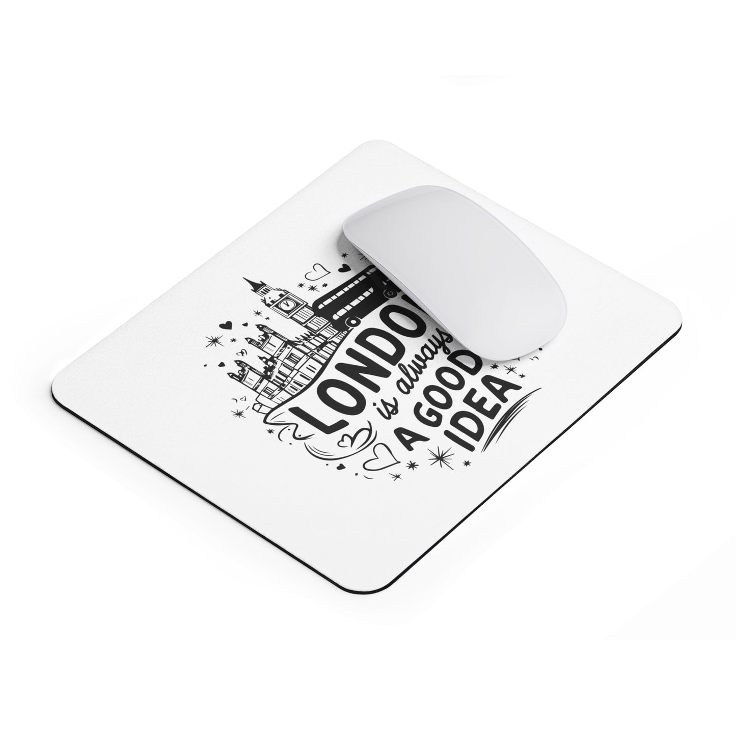 London-Inspired Mouse Pad - Perfect Gift for Travelers, Office Decor, Computer Accessories, Home Office Must-Have, Work from Home Essentials