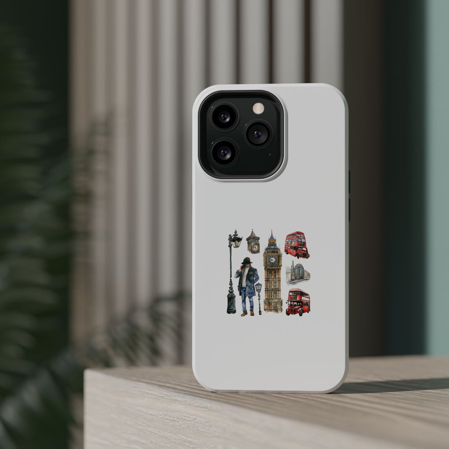 London-Inspired Magnetic Tough Cases | Custom Phone Covers for Travel Lovers, Gift for Friends, Unique Accessories, Phone Protection