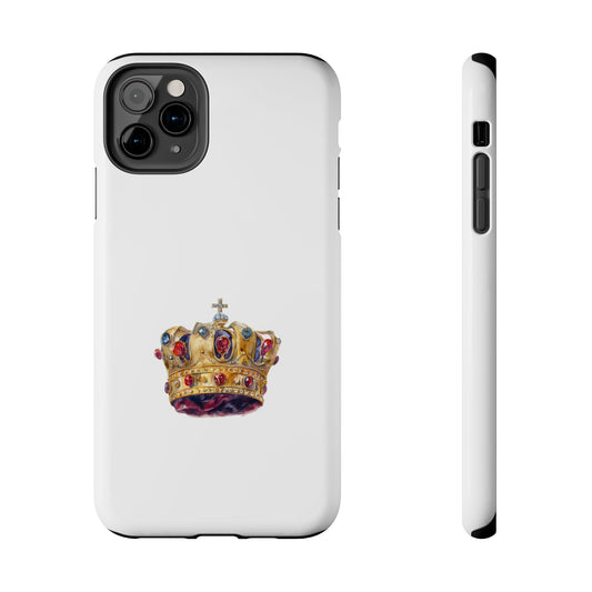 Royal Crown Tough Phone Case - Durable and Stylish Protection
