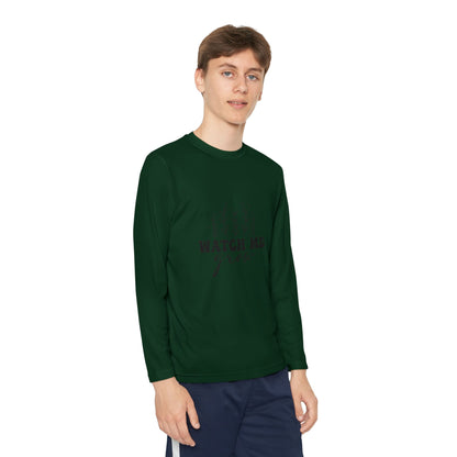 Youth Long Sleeve Tee - 'Watch Me Grow' Motivational Shirt for Kids