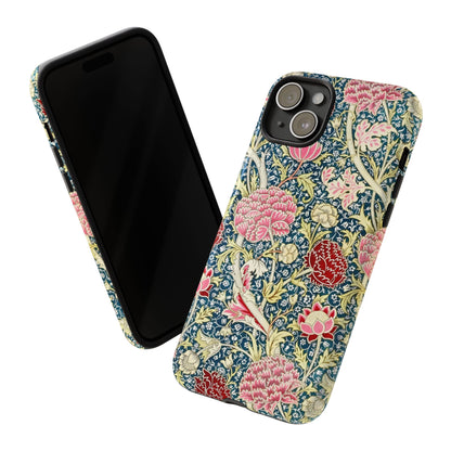 Floral Phone Case, Tough Cases, Durable Phone Cover, Stylish Phone Protector, Gift Idea for Nature Lovers, Floral Pattern Tech Accessories