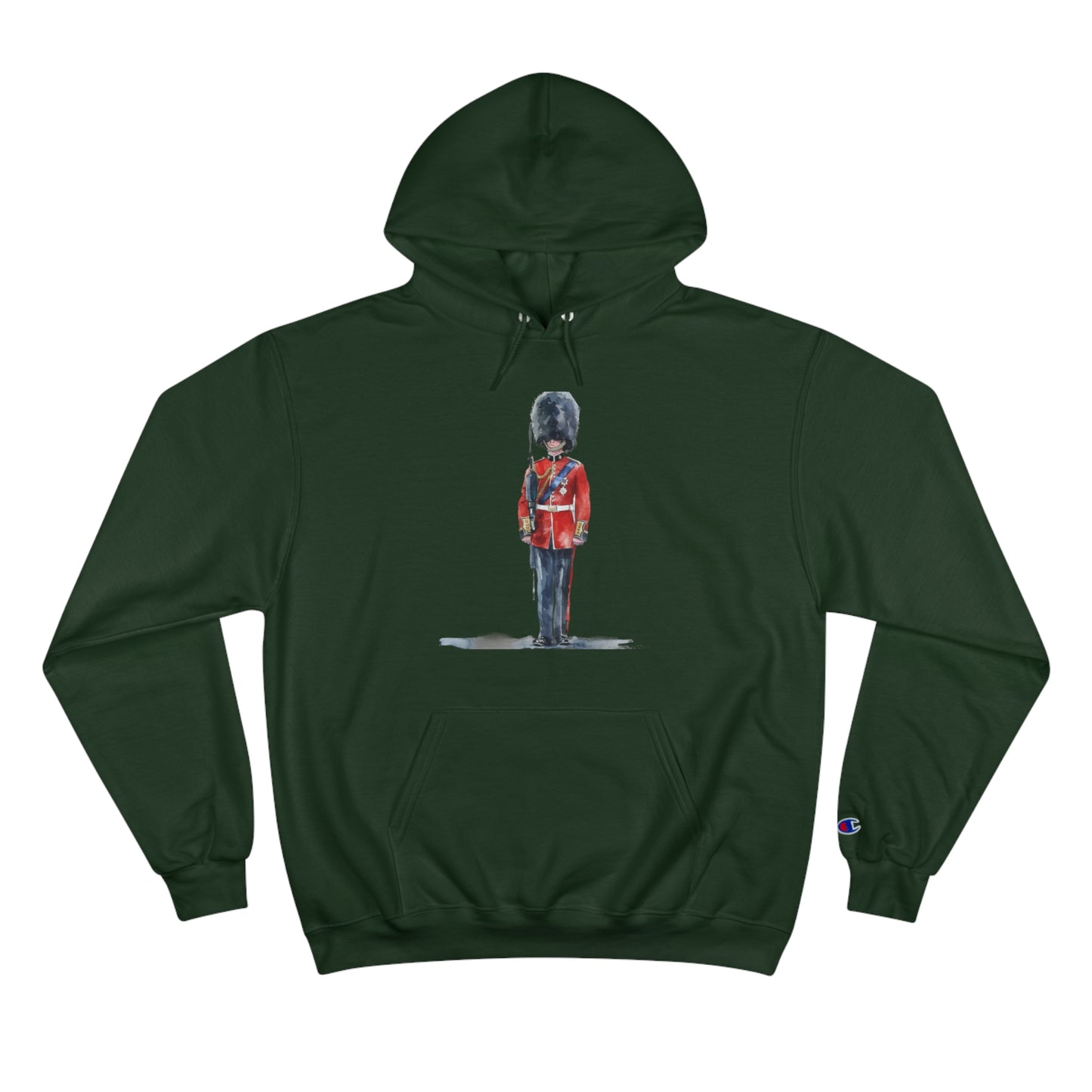 Red Jacket - Bodmin Keep: Cornwall's Army Trendy Champion Hoodie