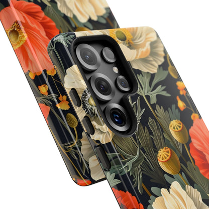 Floral Phone Case - Tough Cases with Vibrant Garden Design, Phone Accessory, Gift for Her, Spring Style, Nature Lover
