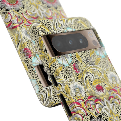 Floral Phone Case - Tough Cases, Floral Design, Stylish, Protective, Unique Gift for Her, Phone Accessories