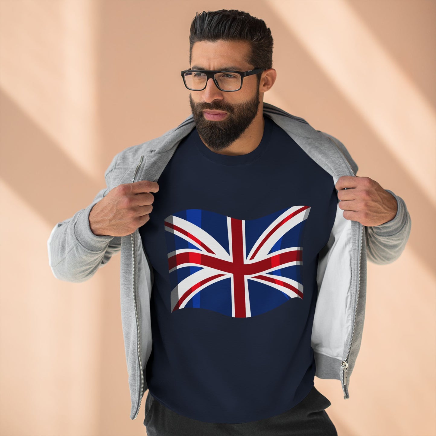 Unisex Crewneck Sweatshirt - Classic UK Flag