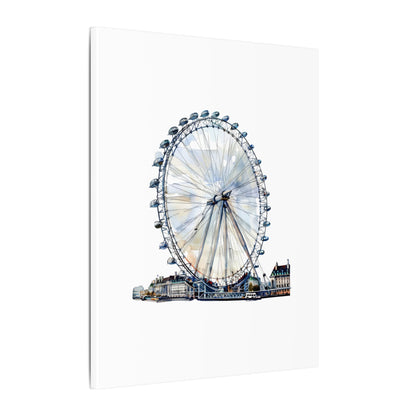 London Eye Canvas Print, Wall Art Decor, Travel Gift, Home Decoration, Unique Art Piece