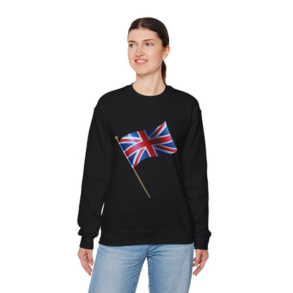Unisex Heavy Blend™ Crewneck Sweatshirt - Flying the Flag - The British Union Jack
