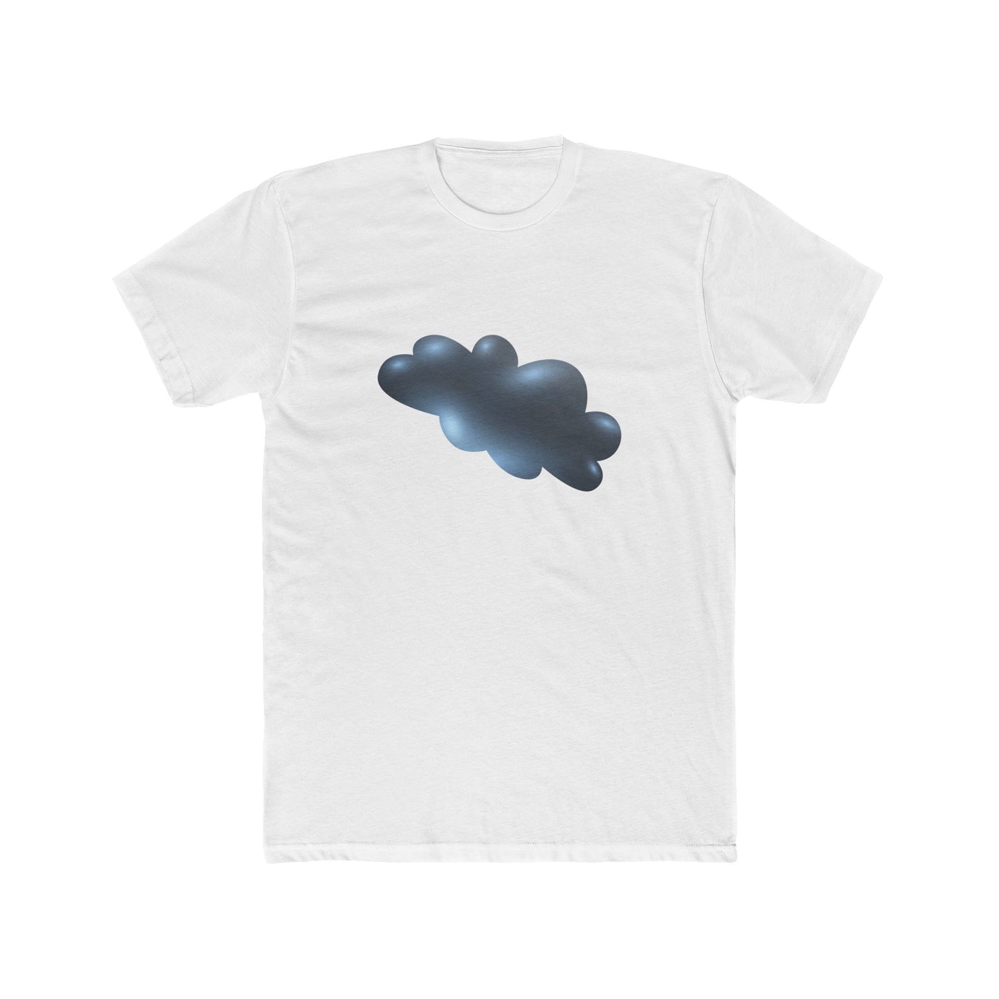 Serene Cloudscape - Dreamy Cloudy Soft Unisex Cotton Crew Tee