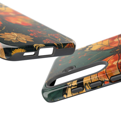 Butterfly Phone Case – Tough Cases for Nature Lovers, Floral Design, Butterfly Art, Unique Gift, Eco-Friendly Protection