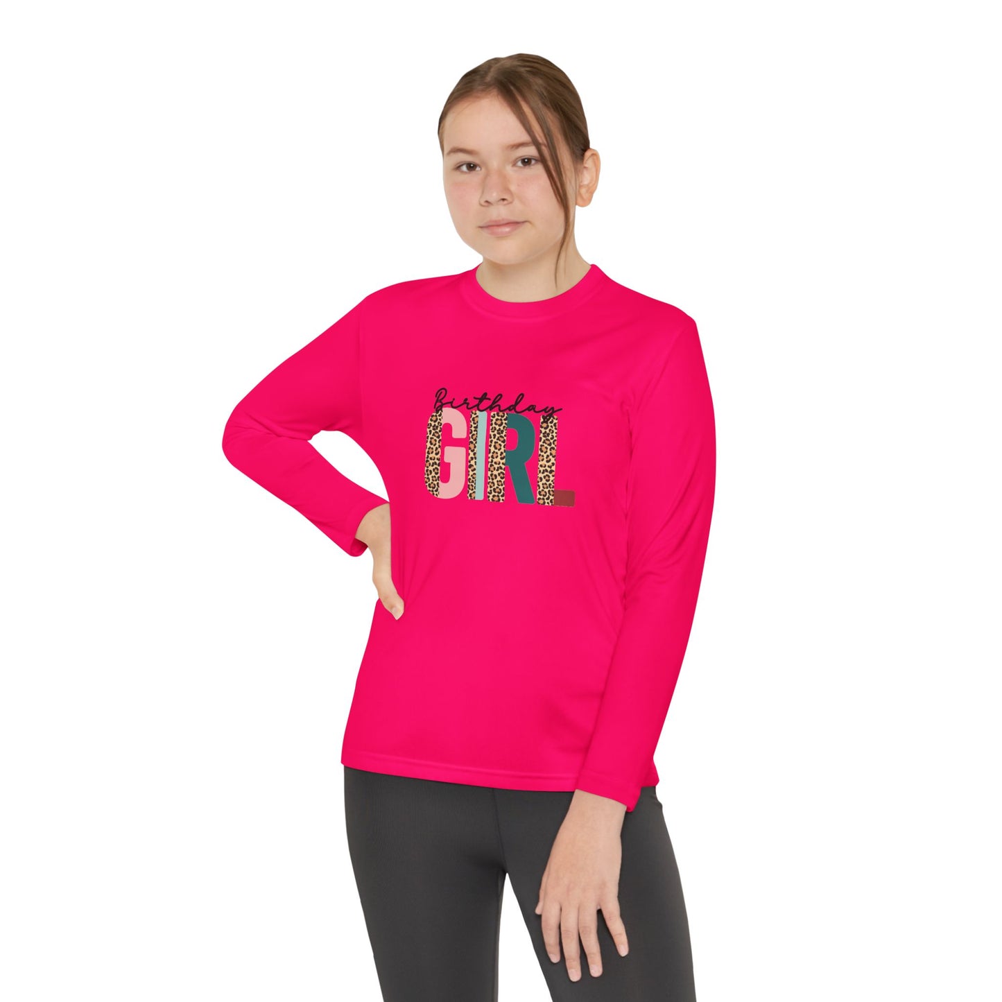 Birthday Girl Long Sleeve Tee for Kids - Fun Celebration Shirt