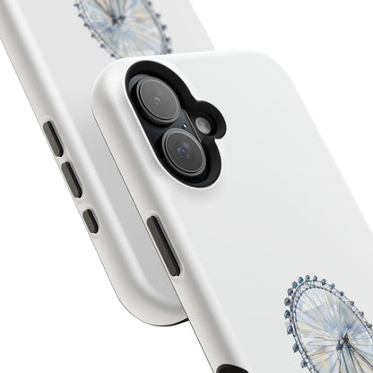 Stylish Magnetic Phone Cases with London Eye Design, Custom Phone Covers, Unique Gift for Travelers, Chic Electronic Accessories